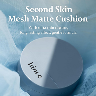 [Hince] Second Skin Mesh Matte Cushion (4 Colors)