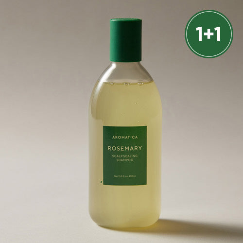 *1+1* [aromatica] Rosemary Scalp Scaling Shampoo 400ml