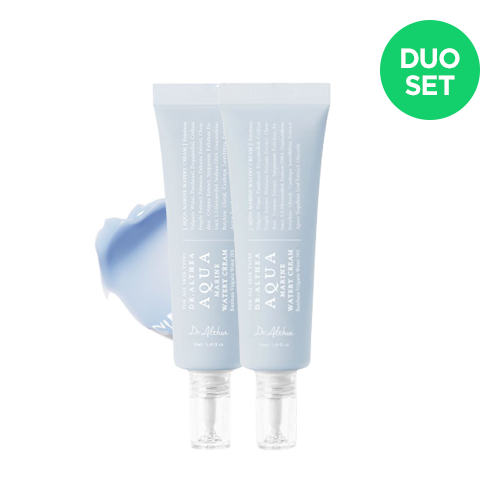 2EA [Dr.Althea] Aqua Marine Watery Cream 50ml Duo Set