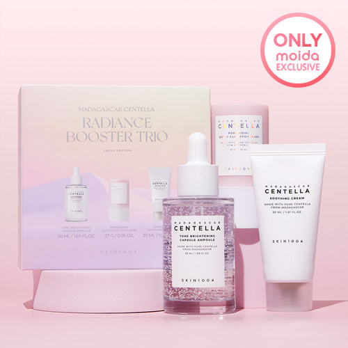 *Special Price* Exclusive Set [SKIN1004] Madagascar Centella Radiance Booster Trio (Ampoule + Mask + Cream)