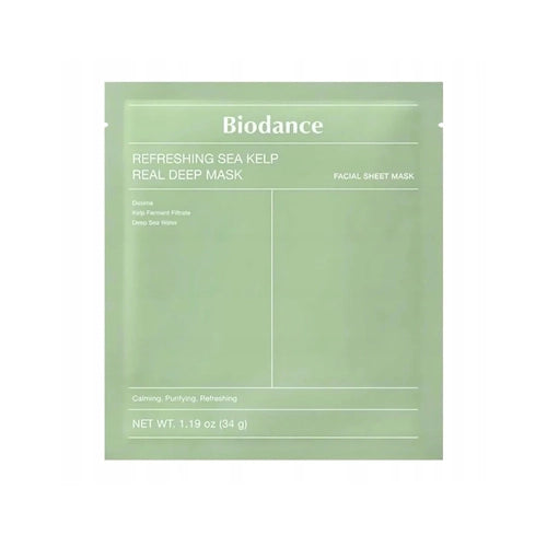 [Biodance] Refreshing Sea Kelp Real Deep Mask (1ea/4ea)