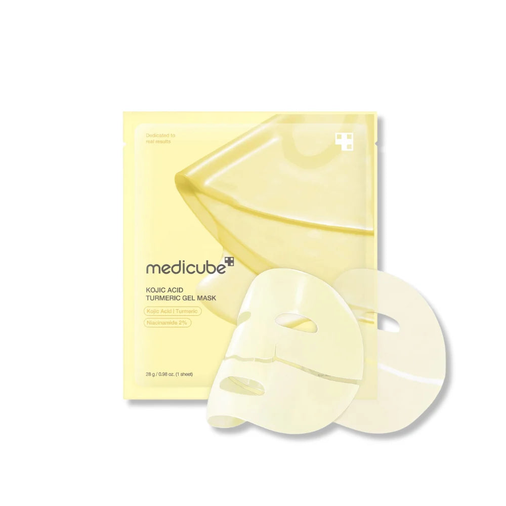 [Medicube] Kojic Acid Turmeric Brightening Gel Mask (1ea/4ea)