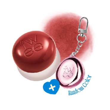 [Fwee] *Keyring Set* Lip&Cheek Blurry Pudding Pot 5ml (30 colors)