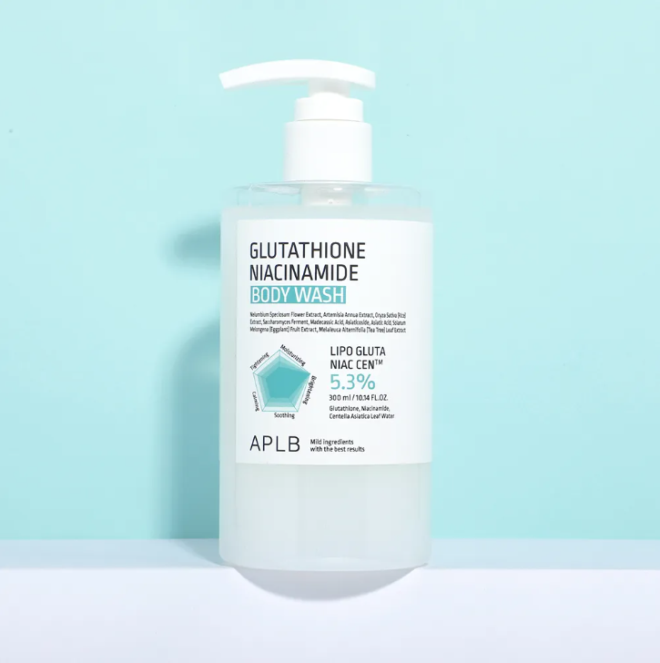 *SPECIAL PRICE*[APLB] Glutathione Niacinamide Body Wash 300ml + Free Gift
