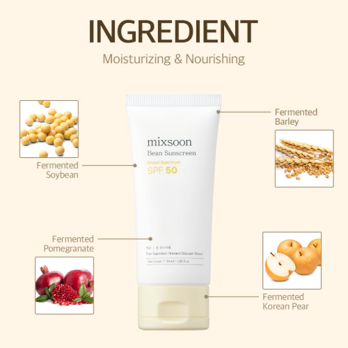 [MIXSOON] Bean Sunscreen SPF 50 50ml
