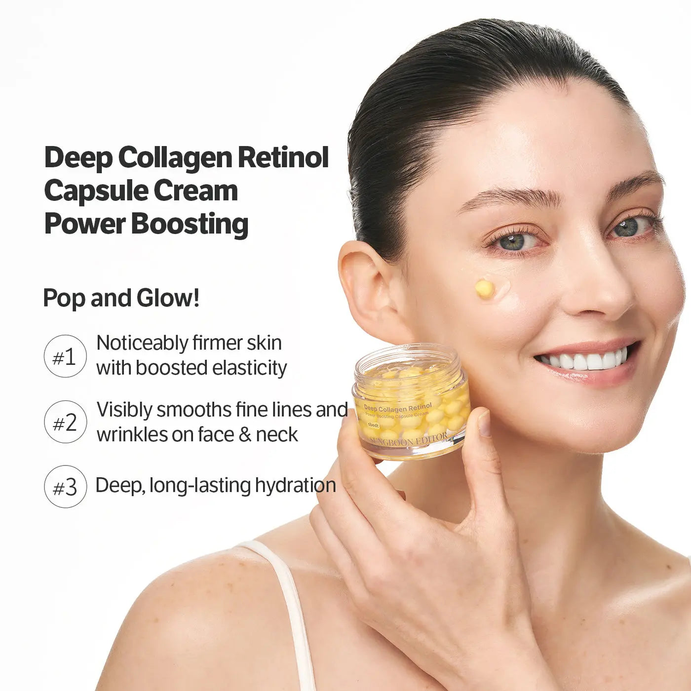 [SUNGBOON EDITOR] *renewal* Deep Collagen Retinol Power Boosting Capsule Cream 50ml