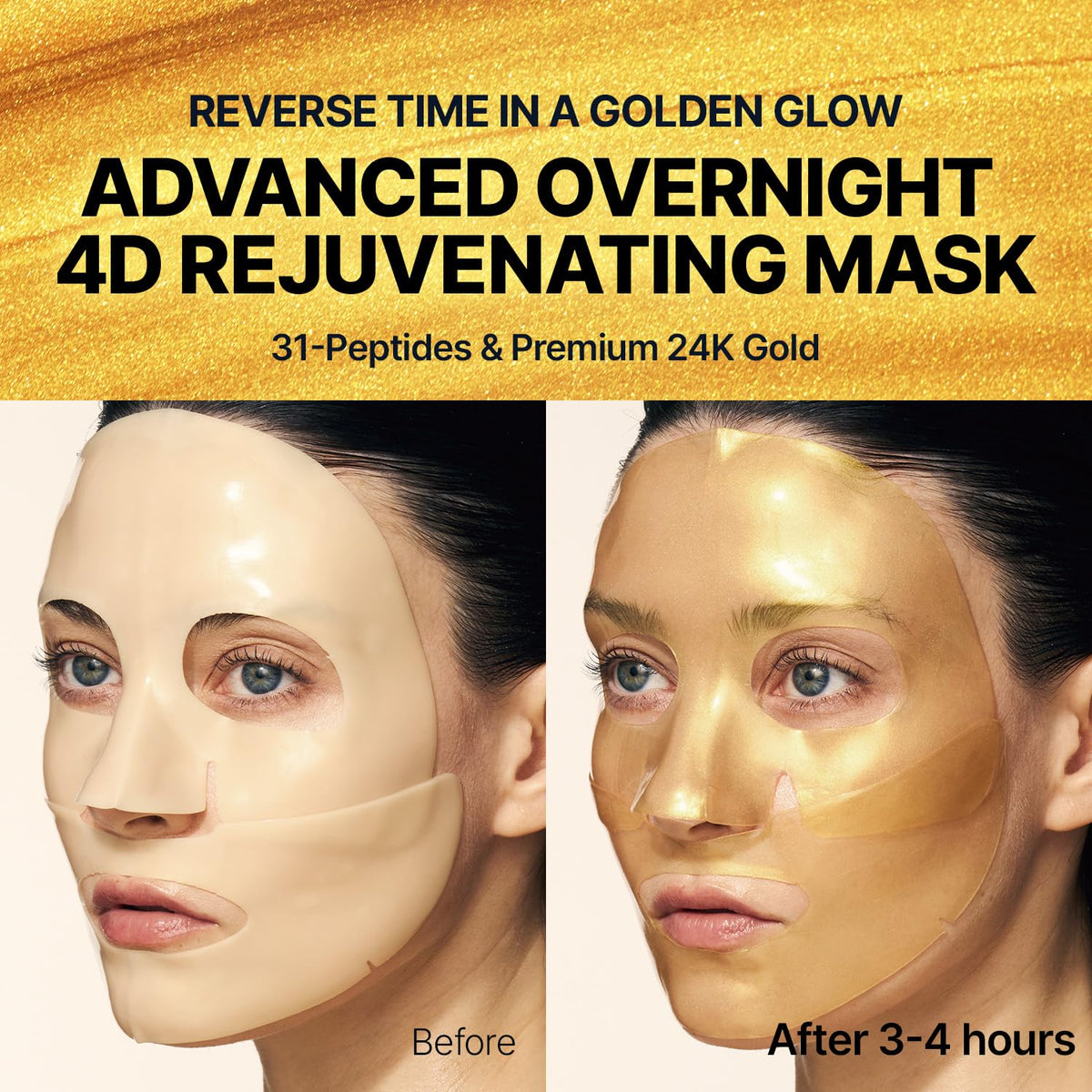 [SUNGBOON EDITOR] Silk Peptide EGF Gold Mask (1ea/4ea)