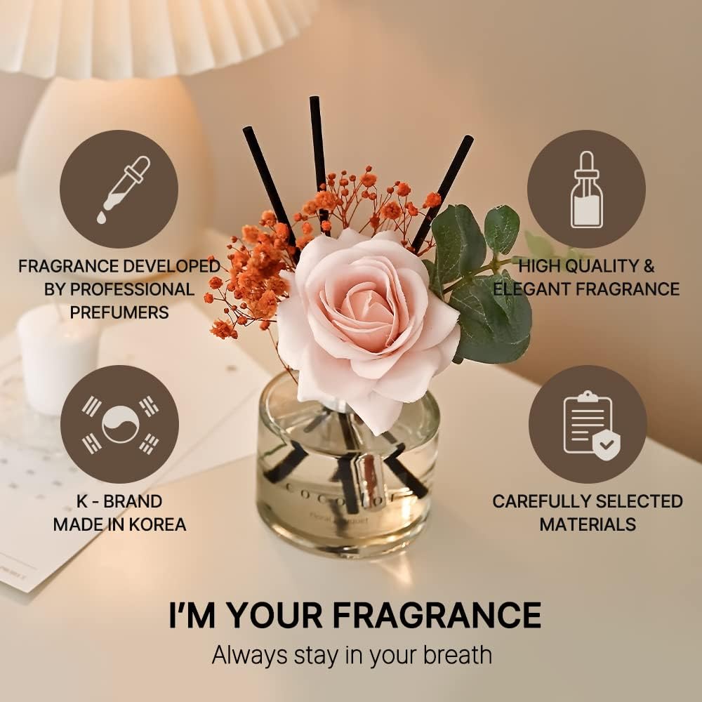 [COCODOR] Rose flower diffuser 200ml (4 types)