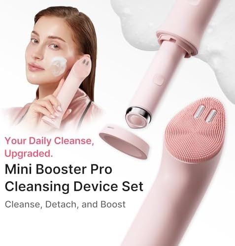 MOIDA SET [MEDICUBE] Glow Cleansing Set #Pink (AGE-R Booster Pro Mini Plus + AGE-R Booster Cleanser + PDRN Pink Niacinamide Whip Cleanser) *Special Price*