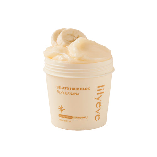 [lilyeve] Repair:Turn Gelato Hair Pack 200ml #Silky Banana