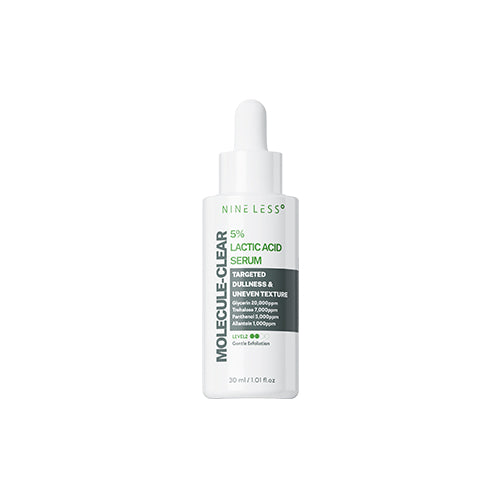 [NINELESS] Molecule-Clear 5% Lactic Acid Serum 30ml