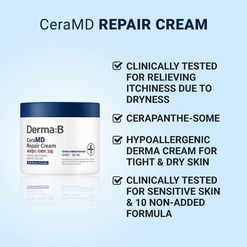 [Derma-B] *renewal* CeraMD Repair Cream 430ml