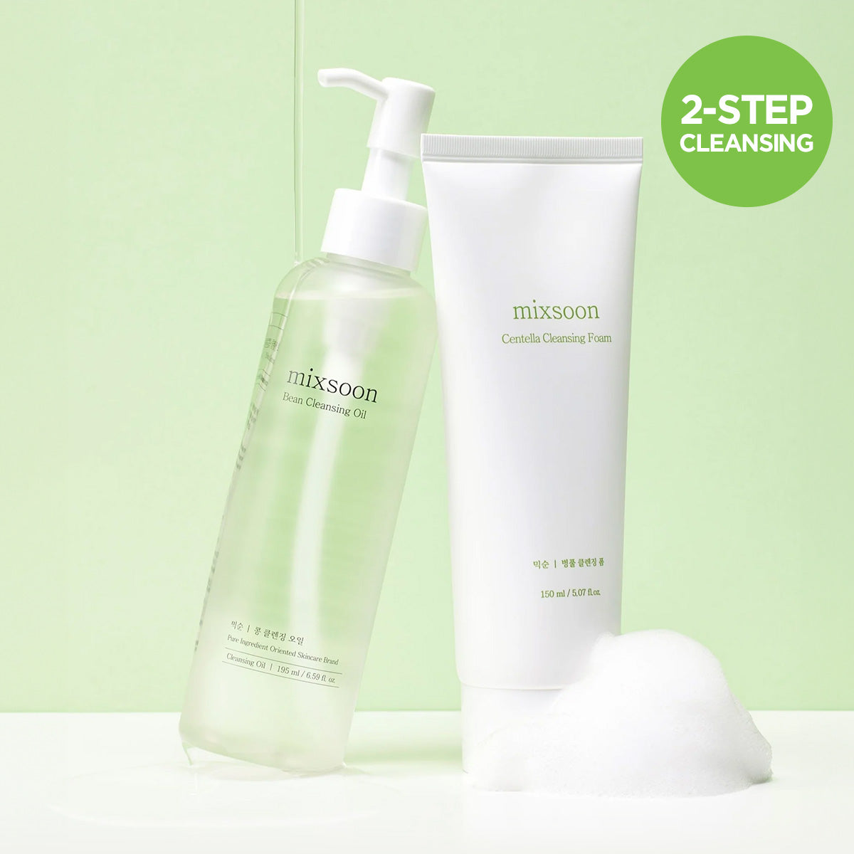*Special Price* MOIDA SET [MIXSOON] Double Cleansing Duo (Oil & Foam)