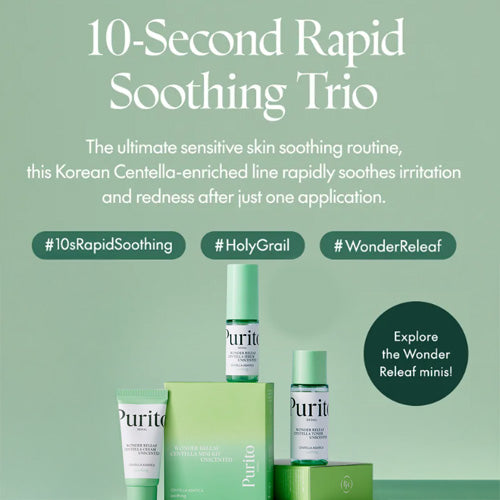 [Purito Seoul] Wonder Releaf Centella Mini Kit Unscented