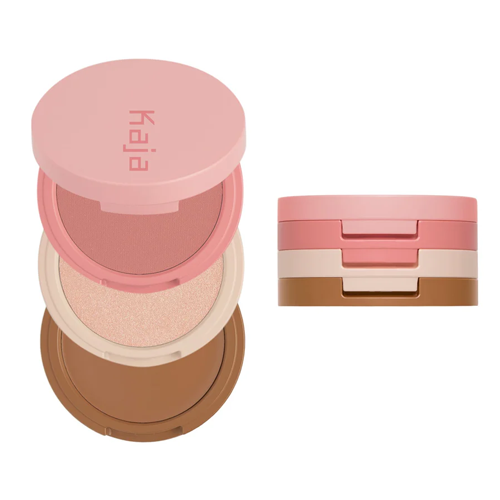 [Kaja] Play Bento - blush, highlighter, and bronzer trios (5 types)