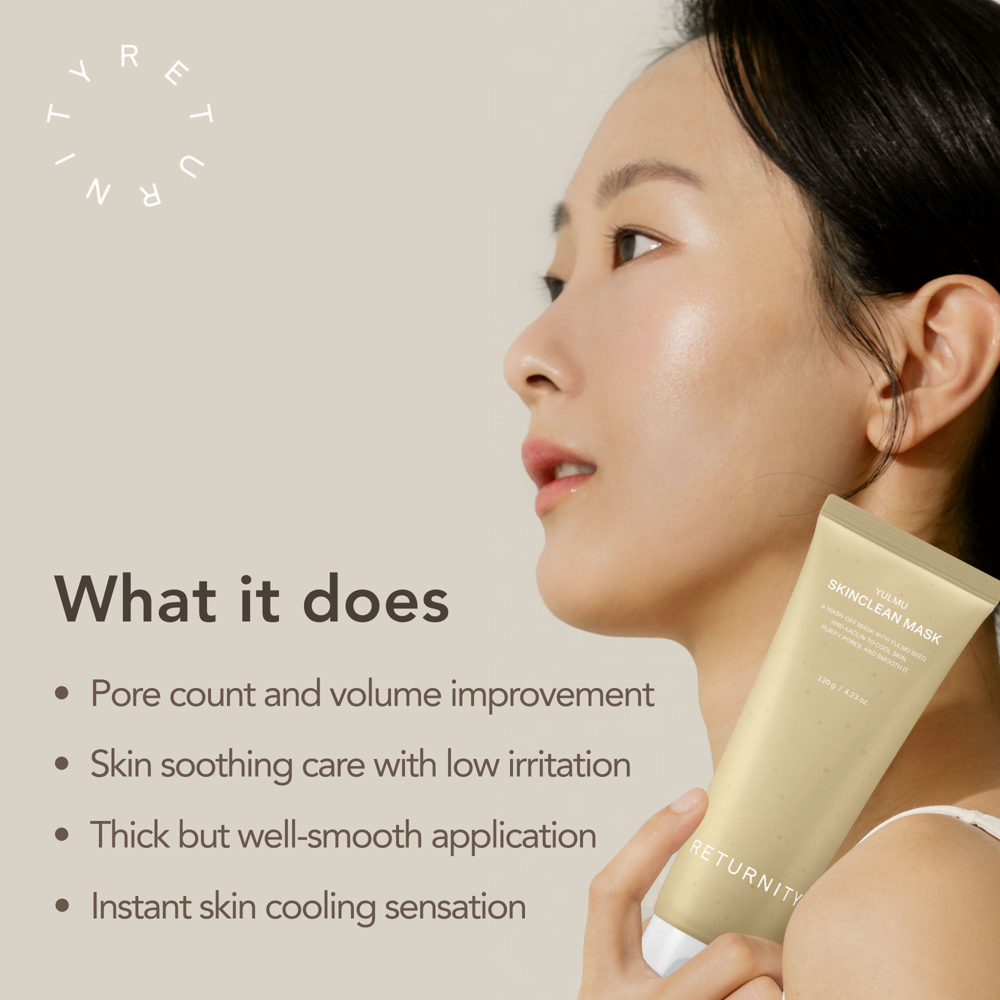 [RETURNITY] Yulmu Skinclean Mask 120g