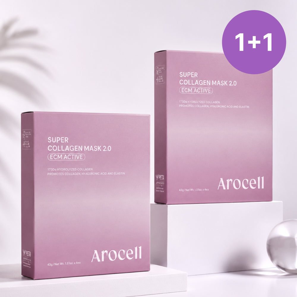 1+1 BOGO [Arocell] Super Collagen Mask (4ea*2)