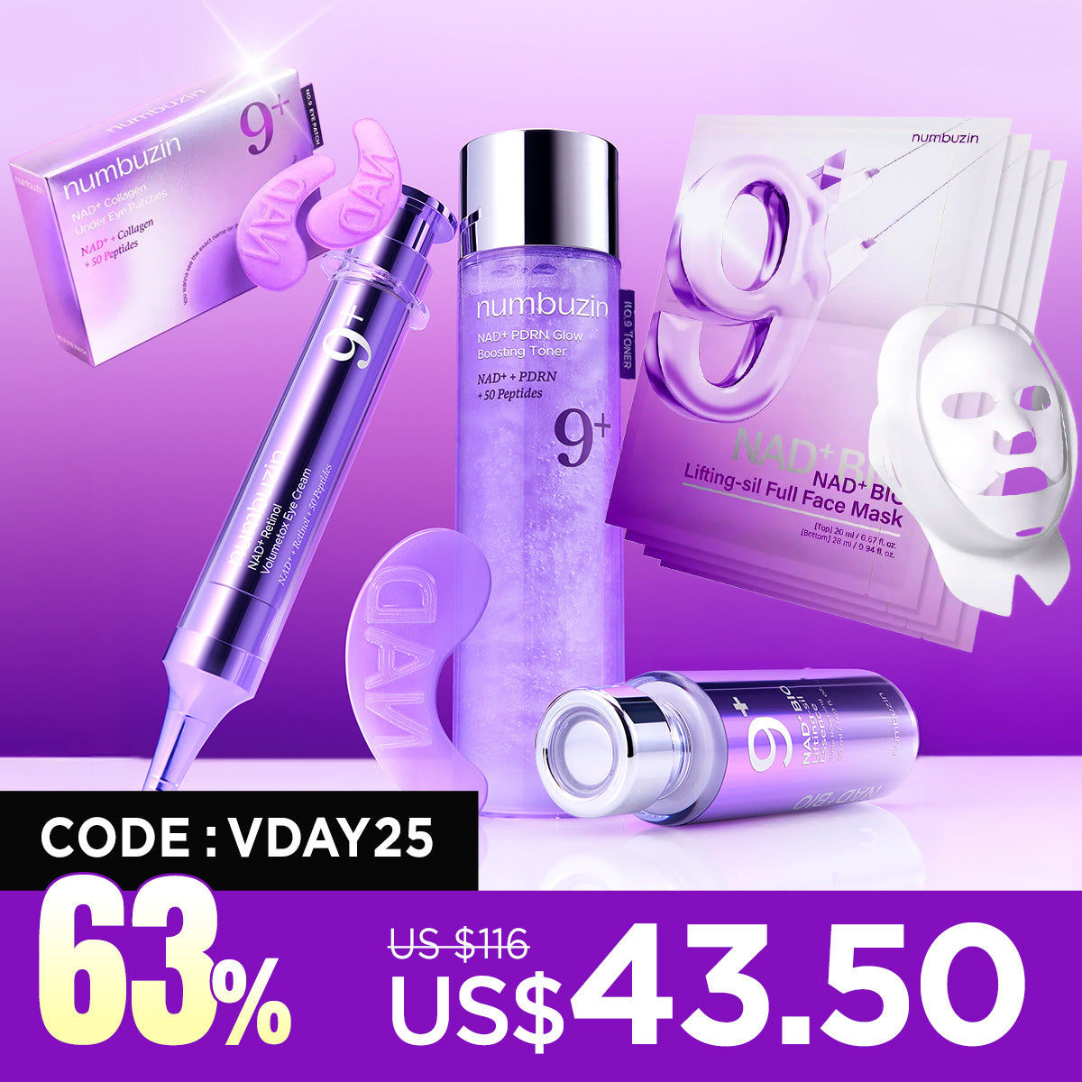 [Numbuzin] No.9 NAD Line Full Set