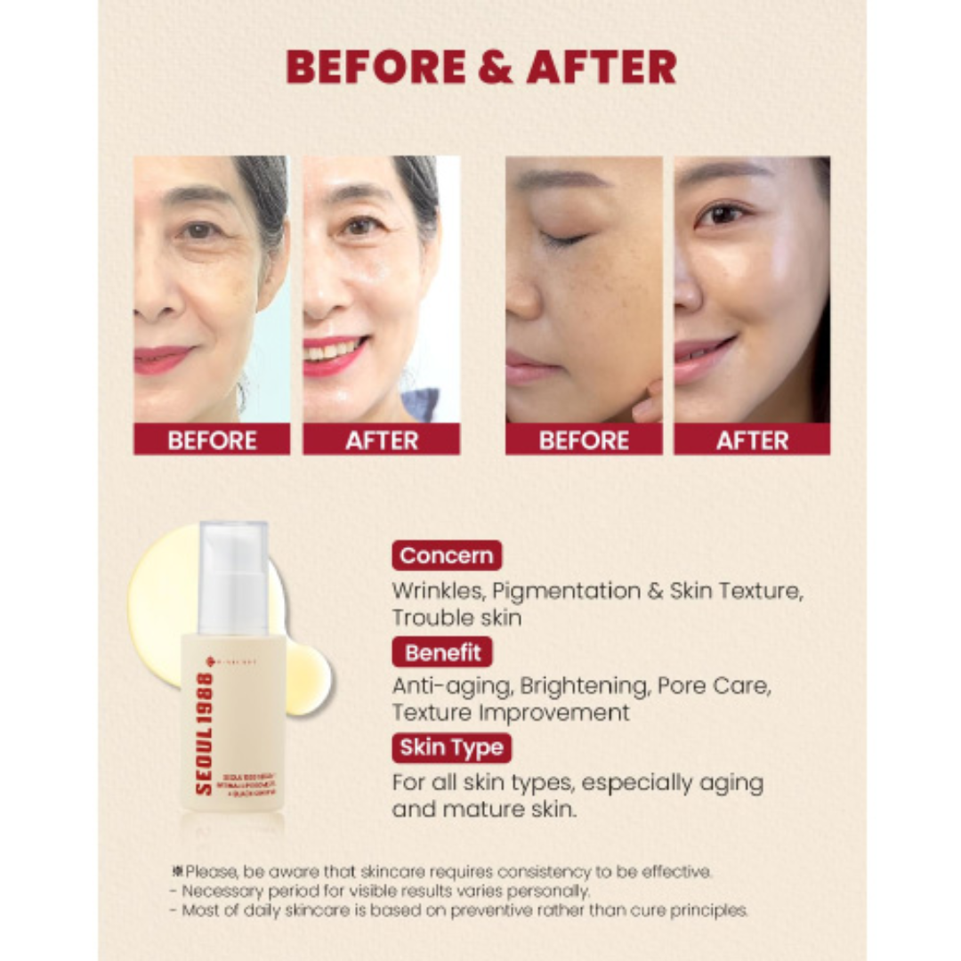 Exclusive Set [KSECRET] Retinal Black Ginseng Serum Double Set (Free Gift : Boosting Ball) *Special Price*
