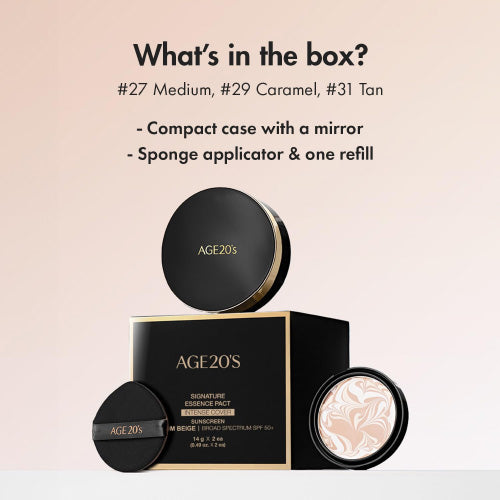 [AGE20'S] Signature Essence Cover Pact (3 colors)