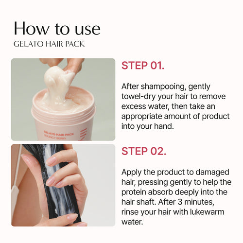 [lilyeve] Repair:Turn Gelato Hair Pack 200ml #Silky Banana