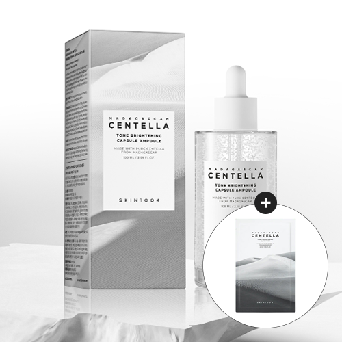 [SKIN1004] Madagascar Centella Tone Brightening Capsule Ampoule 100ml + Free Gift(Sheet Mask 1ea)