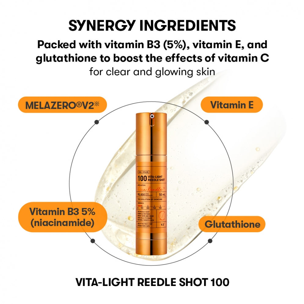 [VT Cosmetics] Vita-Light Reedle Shot 100