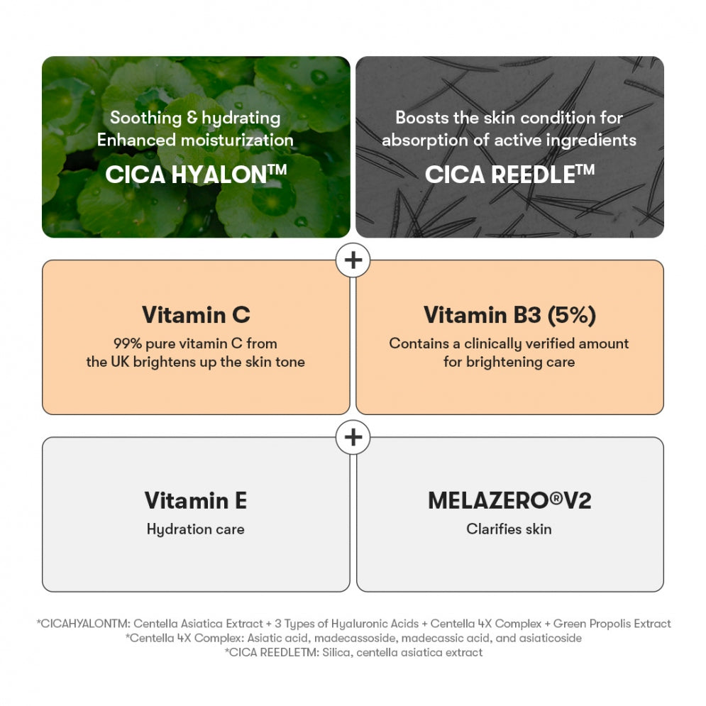 [VT Cosmetics] Vita-Light Reedle Shot 100