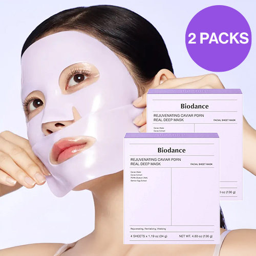 2PACK [Biodance] Rejuvenating Caviar PDRN Real Deep Mask (4ea*2) *Special Price*
