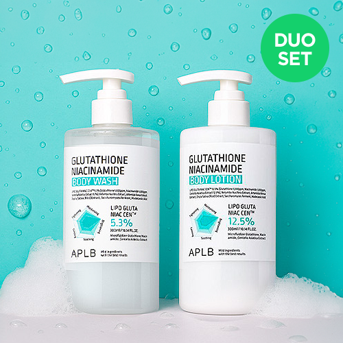 *SPECIAL PRICE*[APLB] Glutathione Niacinamide Body Lotion & Wash Set