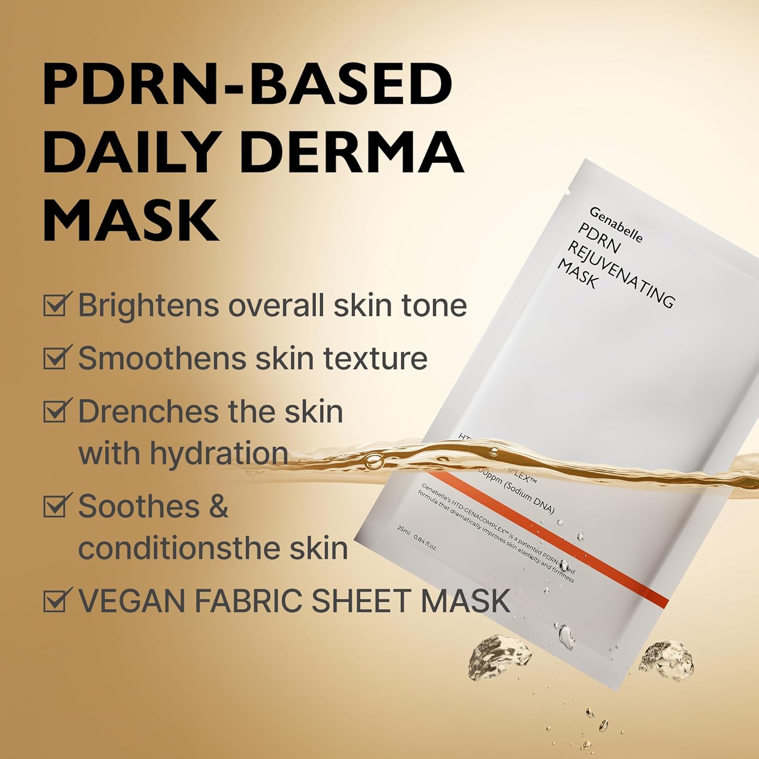 [Genabelle] PDRN Rejuvenating Mask (5ea)