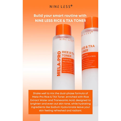 [NINELESS] MELA-PRO Rice & TXA Toner 200ml