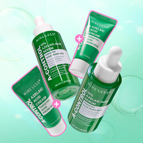 *EXCLUSIVE SET* [NINELESS] Azelaic Acid Serum Duo Set (Free Gift : Azelaic Acid Cream 15ml * 2ea)