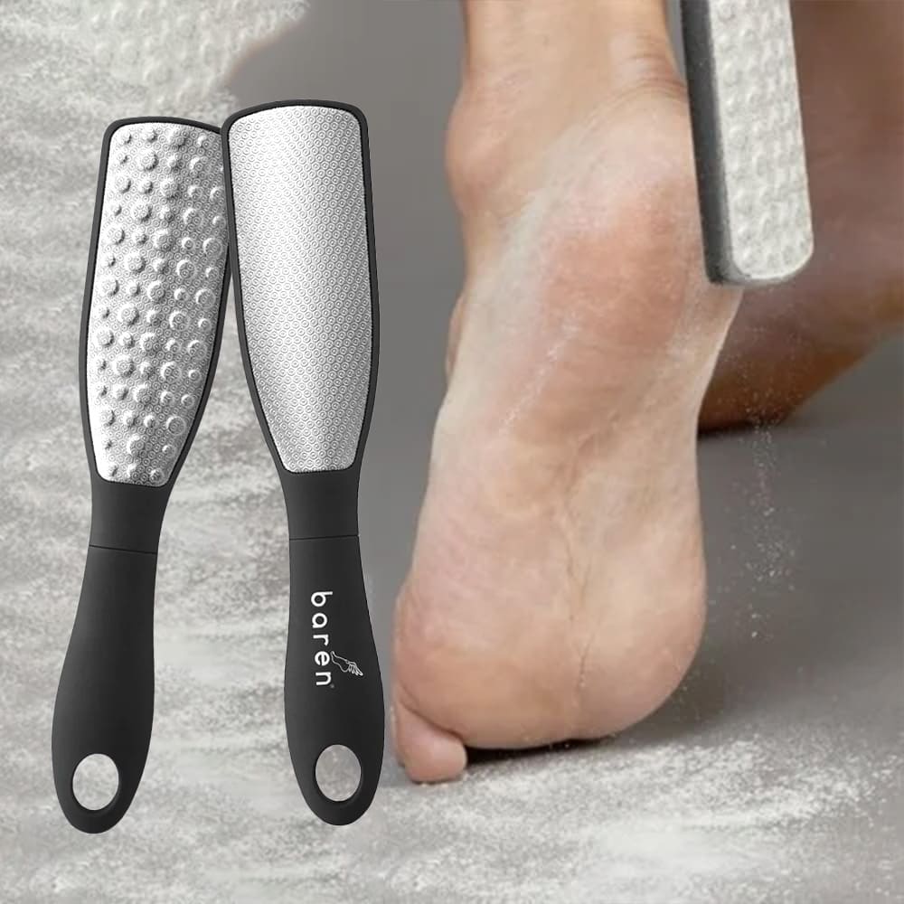[baren] Callus Remover Magic Stainless Pro Double Sided Foot File