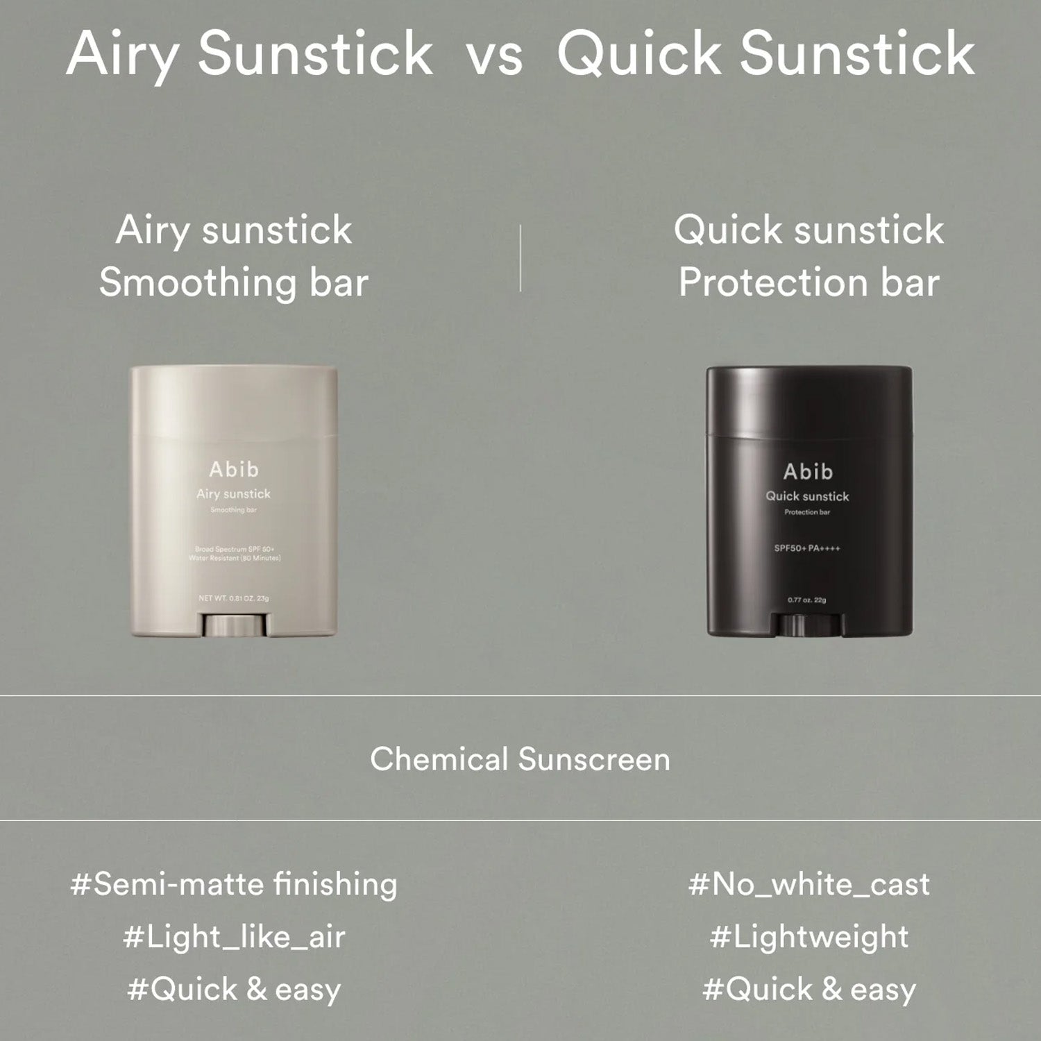 [Abib] Airy Sunstick Smoothing Bar 23ml