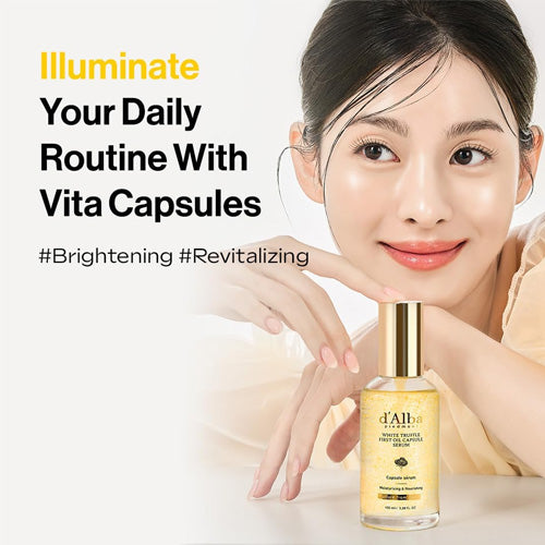 [d'Alba] White Truffle First Oil Capsule Serum 100ml