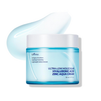 [Isntree] Ultra-Low Molecular Hyaluronic Acid Zinc Aqua Cream 80ml