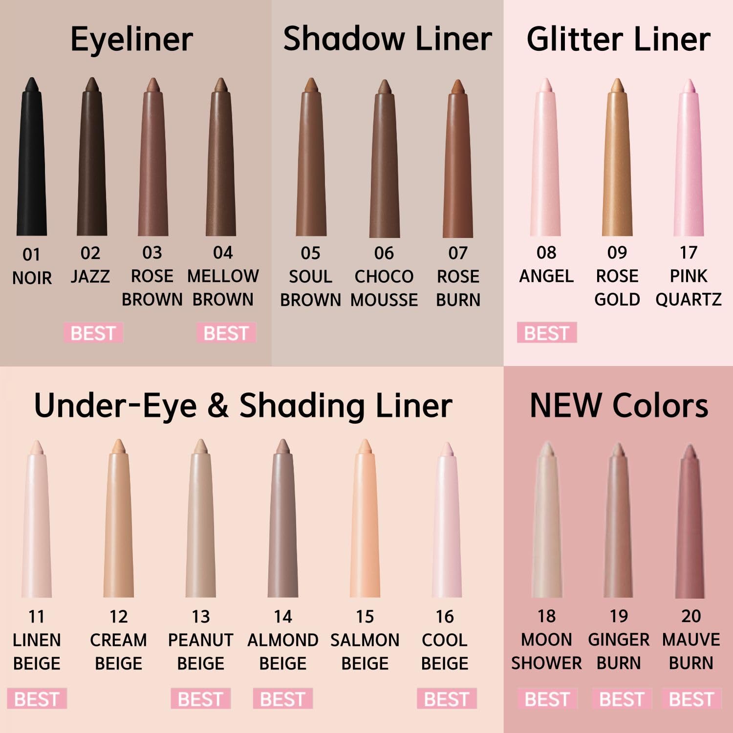[BBIA] Last Auto Gel Eyeliner (4 colors)