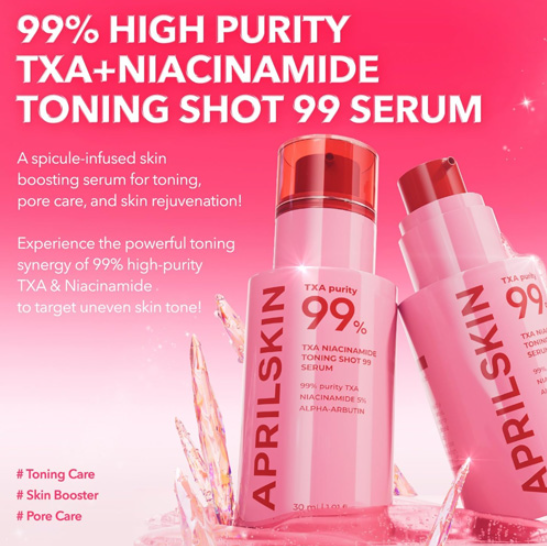 [APRILSKIN] TXA Niacinamide Toning Shot 99 Serum 30ml