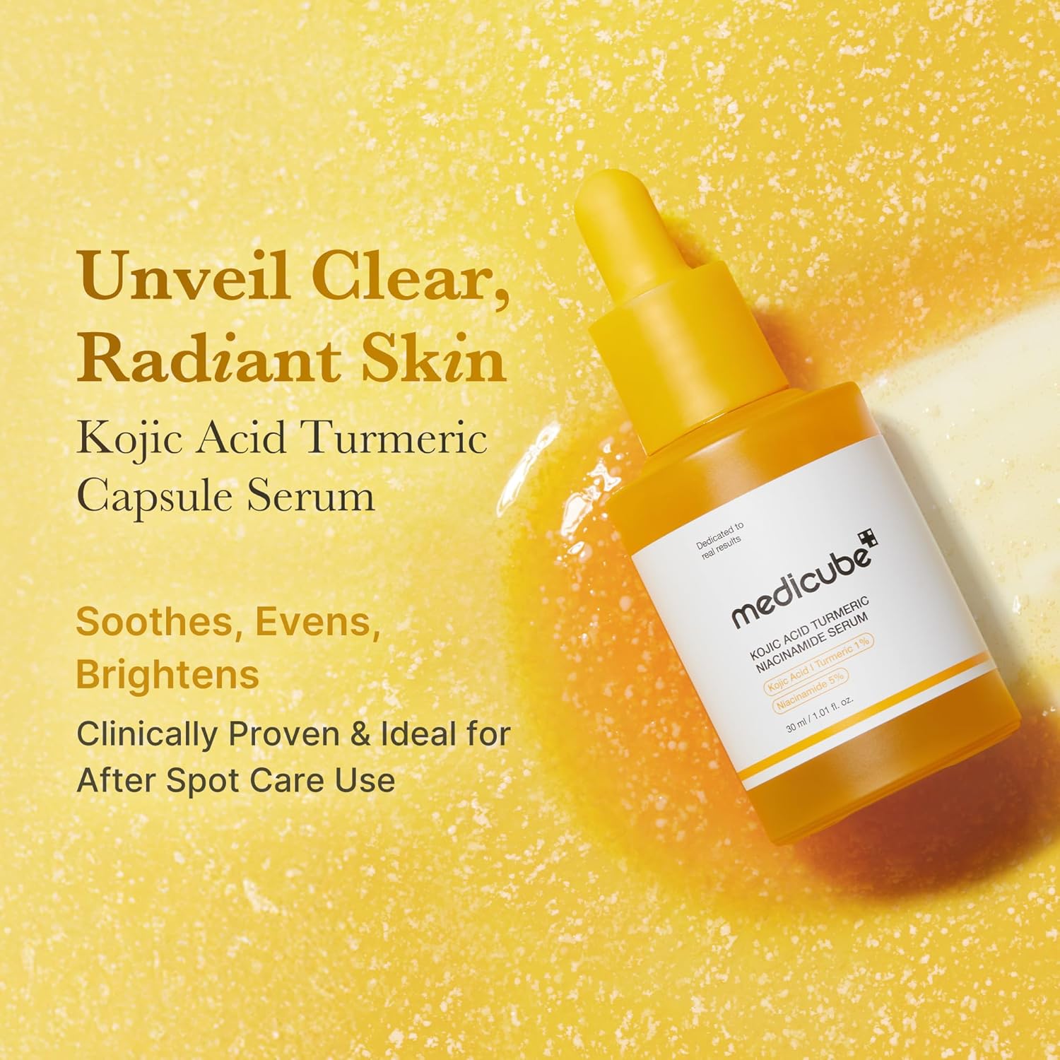 [Medicube] Kojic Acid Turmeric Niacinamide Serum 30ml