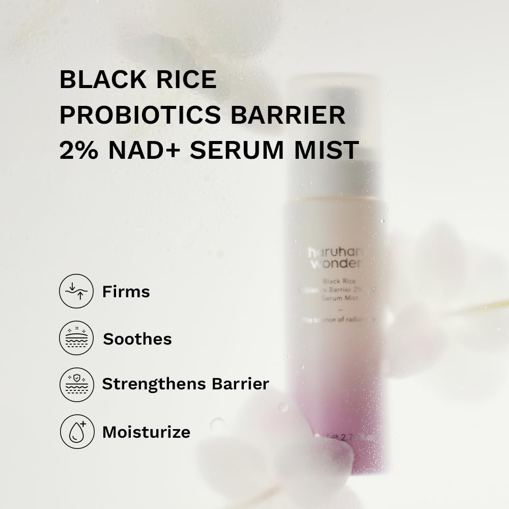 [haruharu wonder] Black Rice Probiotics Barrier NAD+ Serum Mist 80ml