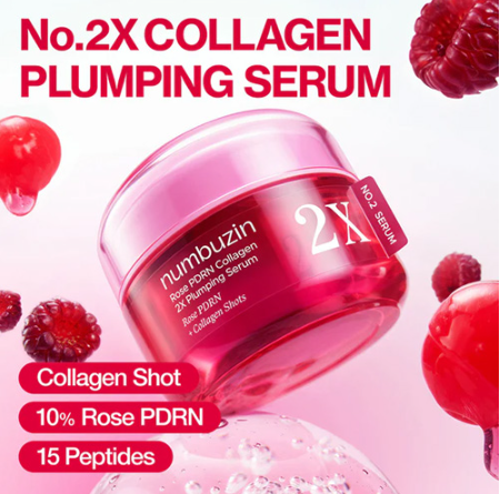 [Numbuzin] No.2 Rose PDRN Collagen 2X Plumping Serum 30ml