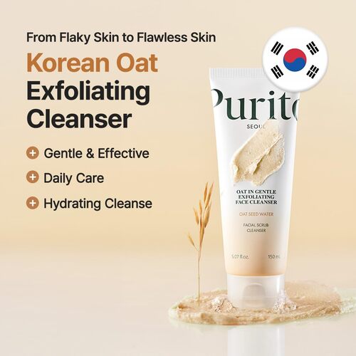 [Purito Seoul] Oat In Gentle Exfoliating Face Cleanser 150ml