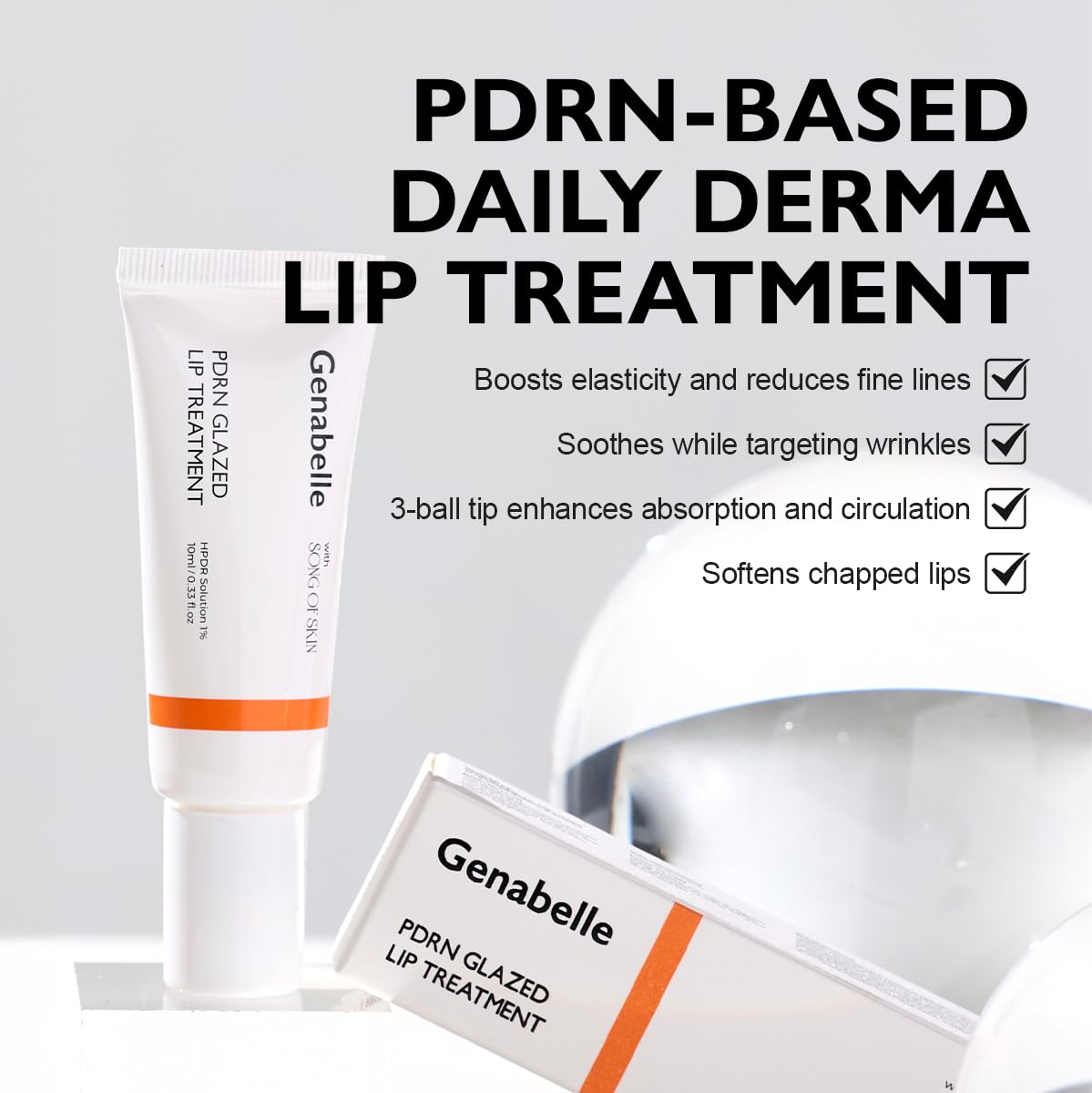 [Genabelle] PDRN Glazed Lip Treatment 10ml