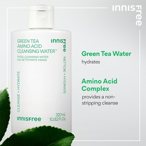 [Innisfree] Green Tea Amino Cleansing Water 320ml