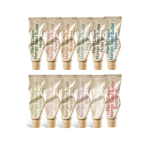 [hetras] Perfumed Mango Seed Butter Hand Cream 50ml (5 types)