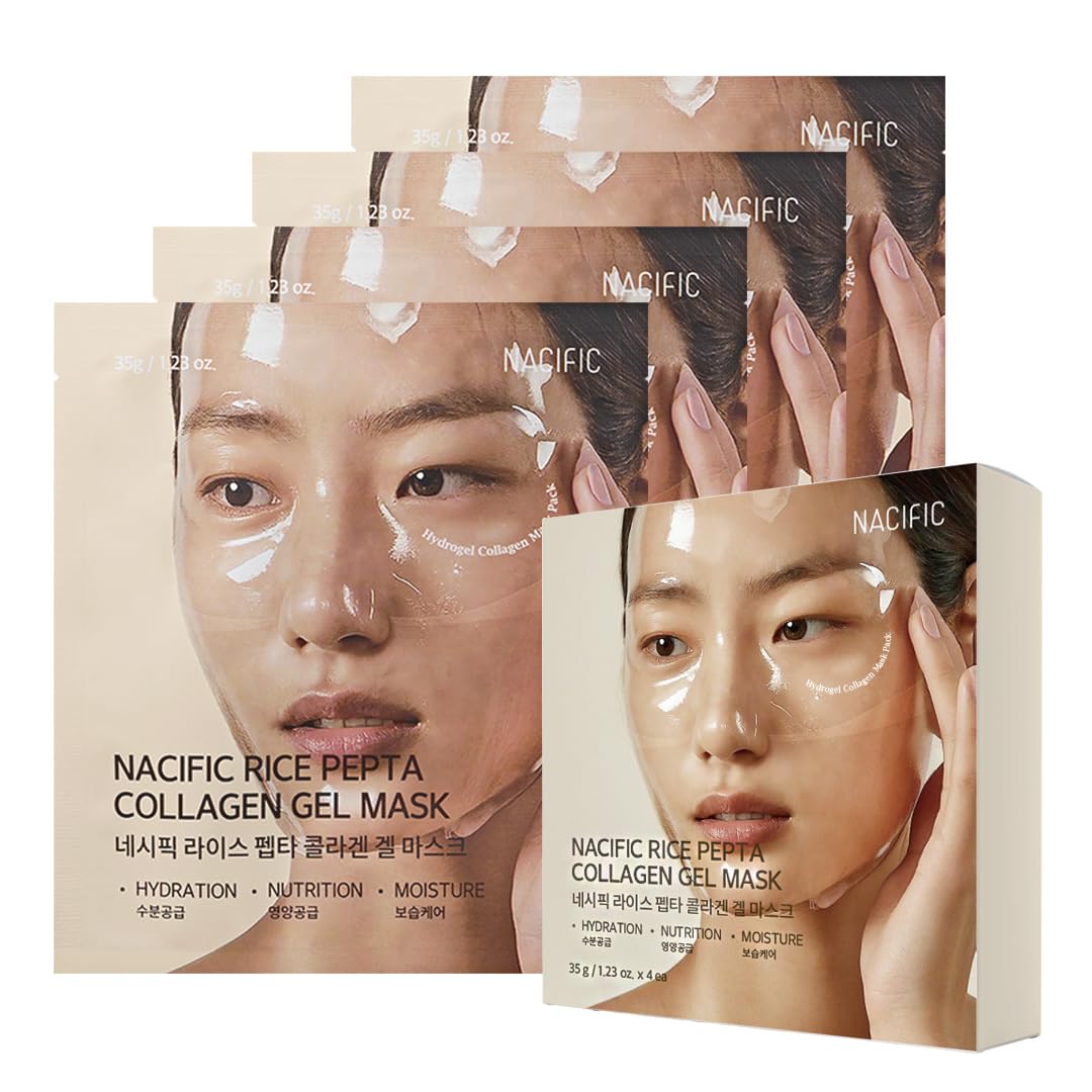 [NACIFIC] Rice Pepta Collagen Gel Mask (4ea)