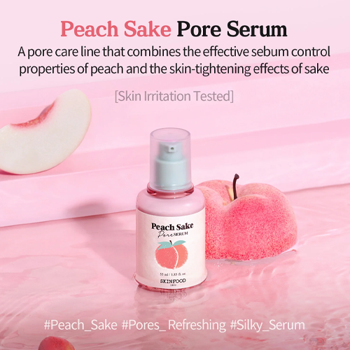 *CLEARANCE* [Skinfood] Peach Sake Pore Serum 55ml