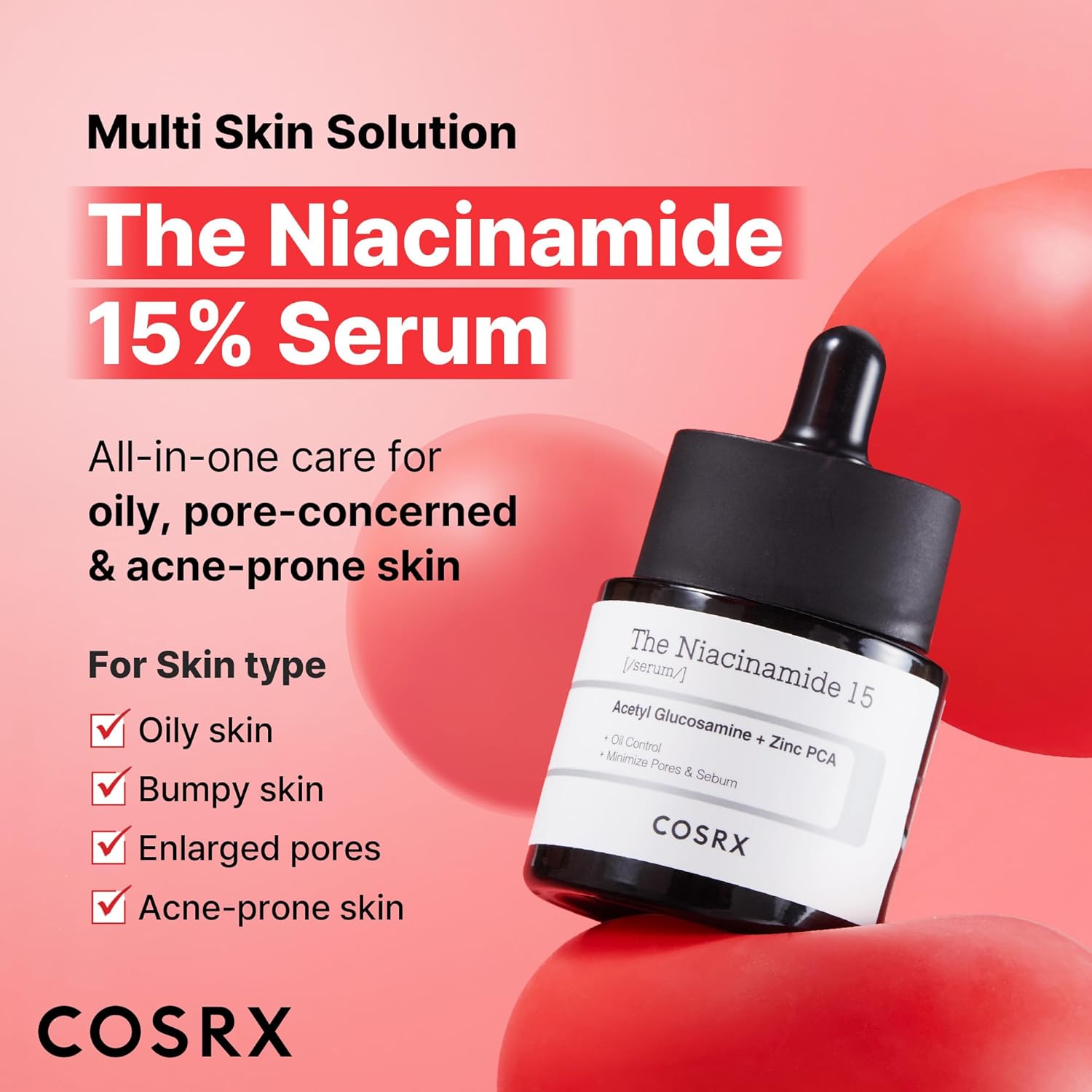 [COSRX] The Niacinamide 15 Serum 20ml