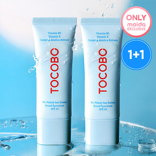 1+1 [TOCOBO] *renew* Bio Watery Sun Cream SPF50 40ml